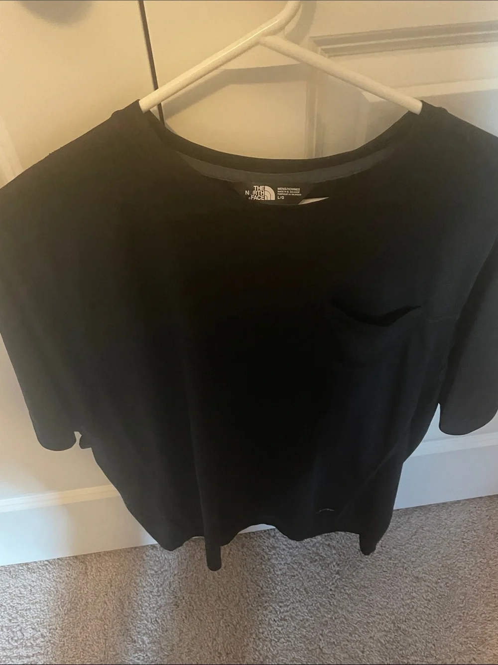 The North Face Black Short Sleeve Pocket Tee